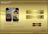 4Videosoft iPod + iPhone 4 Mate screenshot